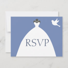 Bridal Gown Blue RSVP
