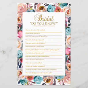Bridal Você Sabe Jogo De Chá, Jogo De Chá de panel