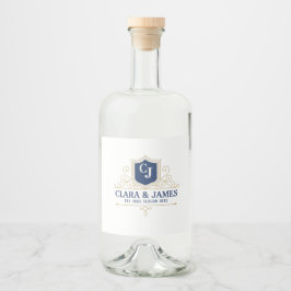 Bride And Groom Monogram Names Elegant Weeding