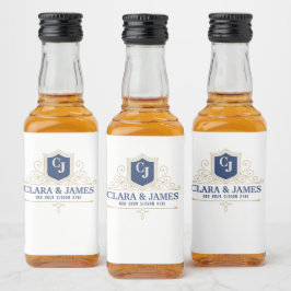 Bride And Groom Monogram Names Elegant Weeding