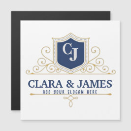 Bride And Groom Monogram Names Elegant Weeding