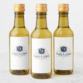 Bride And Groom Monogram Names Elegant Weeding