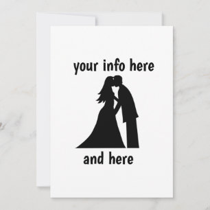 BRIDE E ARTE GROOM DE CONVITES DE CASAMENTO PERSON