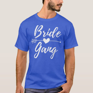 Bride Gang Fofo Combinando Para Camiseta De Desped