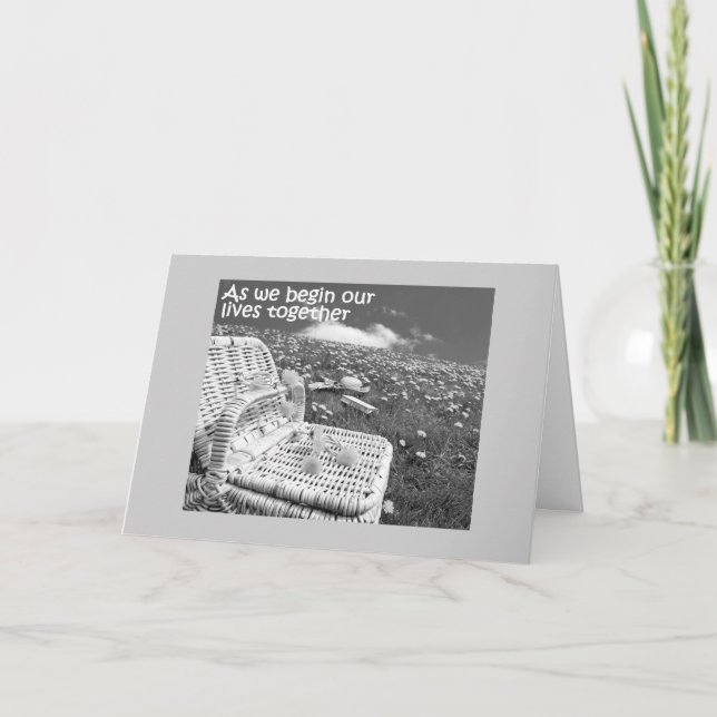 BRIDE PARA ESTAR AO MARIDO PARA SER CARTÃO AMOR (Frente)