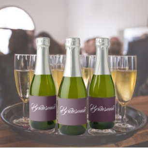 Bridesmaid de Casamento de Script Estilizado por E