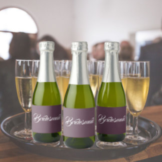 Bridesmaid de Casamento de Script Estilizado por E
