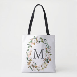 Bridesmaid Gift Personalizado Tote Bag Magnolia