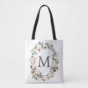 Bridesmaid Gift Personalizado Tote Bag Magnolia