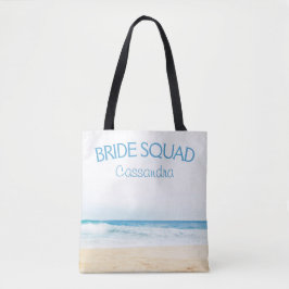 Bridesmaid Name Tote Bag