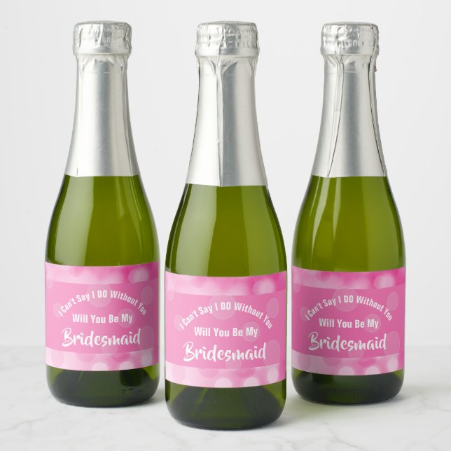 Bridesmaids Proposta De Vinho Cuz Rosa Estipuloso (Garrafas)