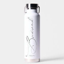 Bridesman | Script Moderno Preto Personalizado