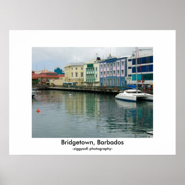 Bridgetown, poster de Barbados (Frente)