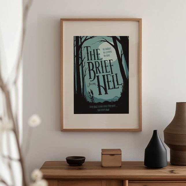 Brief do Inferno - poster de filme de terror de sa (Criador carregado)