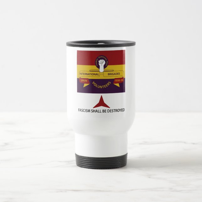 Brigadas do International da caneca de viagem (Centro)