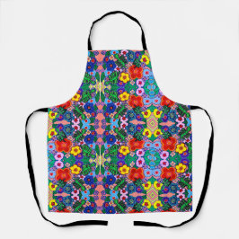 Bright Abstrato Flower Art