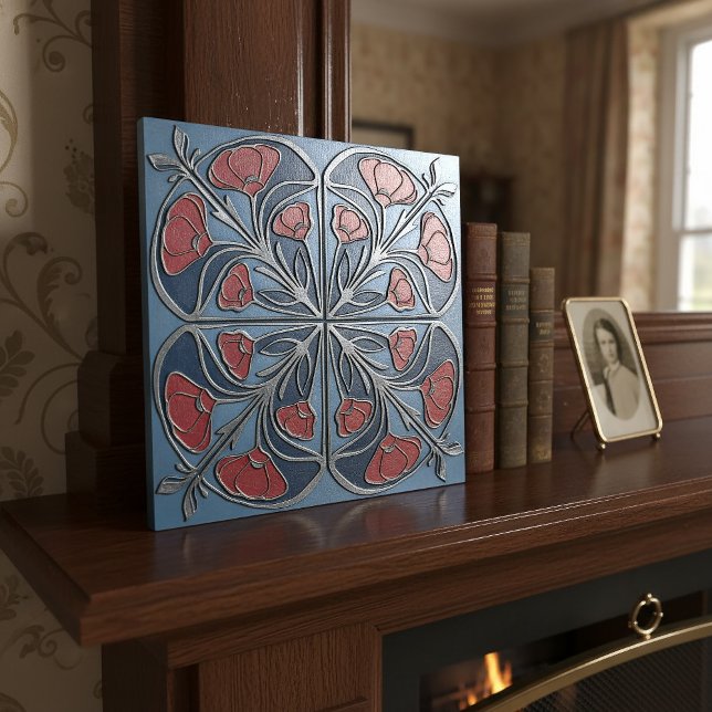 Bright Art Nouveau Floral Medallion#13 ID1193 (Criador carregado)