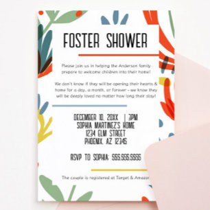 Bright Botanicals Foster Care Chá Convite