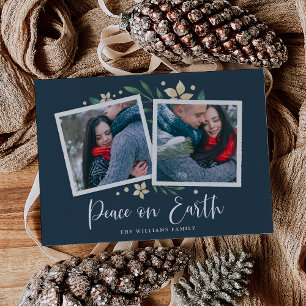 Bright Boughs   Dois cartões de feriado fotográf