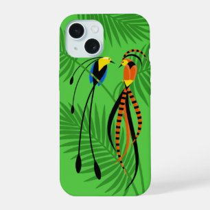 Bright Colorful Birds of Paradise