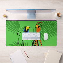 Bright Colorful Birds of Paradise