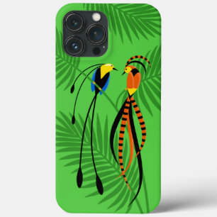 Bright Colorful Birds of Paradise