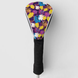 Bright Colorful Exotic Tropic Painted flowers.