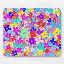 Bright Floral Mousepad