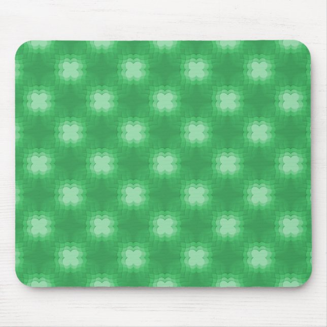 Bright Green Funky Flair Mousepad (Frente)