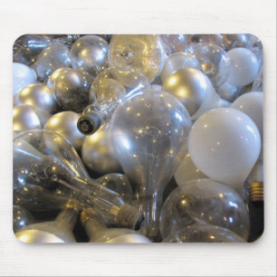 Bright Idea Light Bulb Mousepad