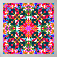 Bright Jolly Colorful Dopamine Decor Wall Poster