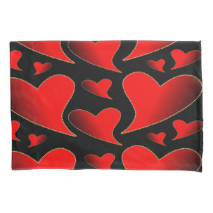 brilhante, amor, coração, vermelho, namorados, r