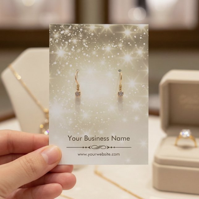 Brilhante Brilhante Estilhaços Dourados Com Cartõe (Criador carregado)