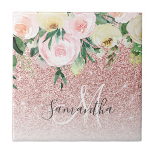 Brilhante Cor-de-Rosa Moderno e Flores Estimulam c