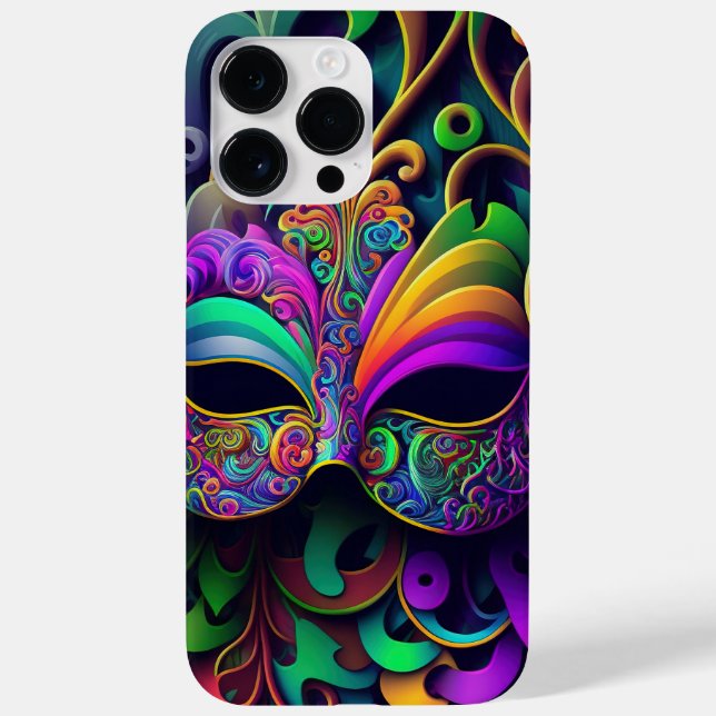 BRILHANTE MÁSCARA MARDI GRAS MARDI BRILHANTE (Verso)