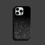 Brilhante Preto do Chic Ombre<br><div class="desc">Capas de iphone de Brilho Preto de Chic</div>