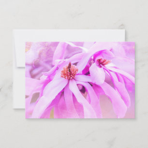 Brilhantes Bonito da Flor Rosa RSVP