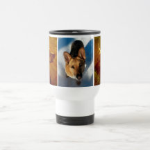 Brilhar em mim e Caneca de viagem de German shephe