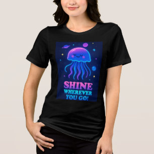 Brilhar Onde Quer Que Você Vá Para O Jellyfish Tee