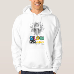 Brilhe Para Jesus Design De Camisa De Luz De Cruz