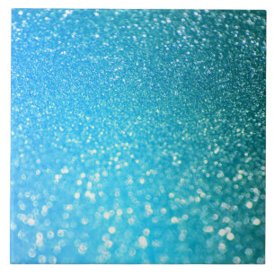 Brilho azul do verão da praia do Aqua