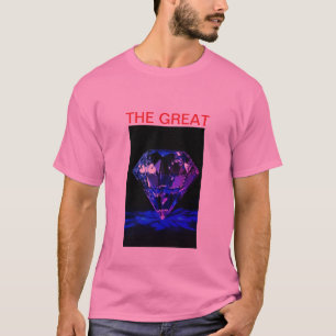 "Brilho Brilhante: Design de Camiseta Inspirada em