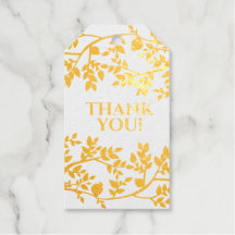 Brilho Brilhante Obrigado Ramos & Pássaros Recorte