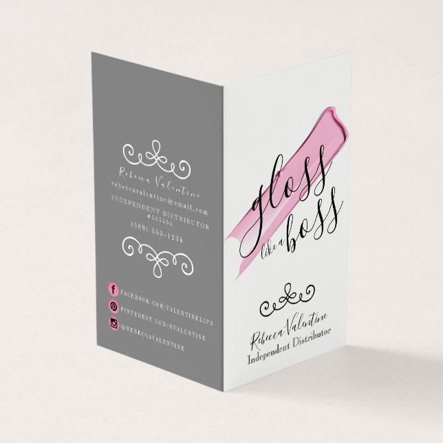 Brilho Como Um Cartão de visita De Chefe Dobrado (Exterior)