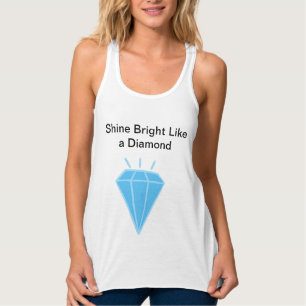 Brilho como uma camisa de diamante