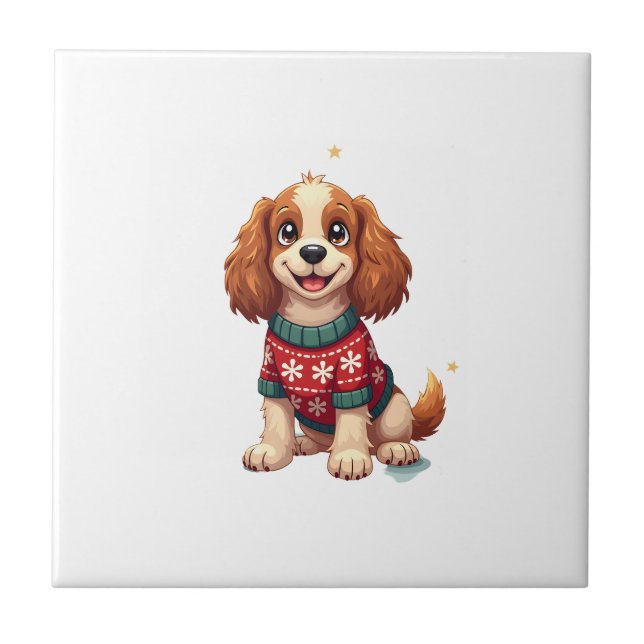 Brilho de Floco de Neve do Cocker Spaniel (Frente)