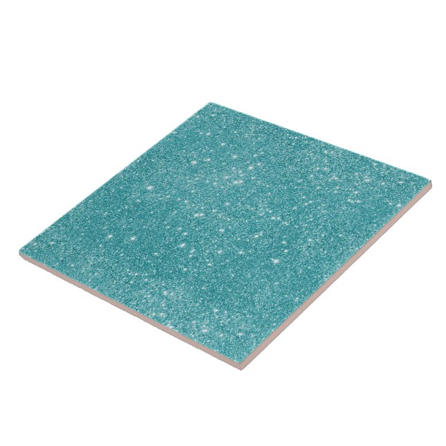 Brilho de Glitter Azul-Verde (Lateral)