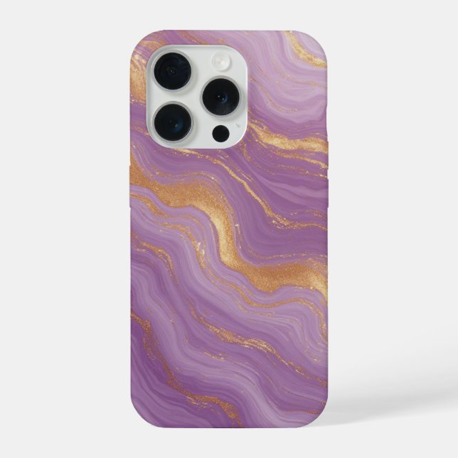 Brilho de Mármore Roxo Real ✨ Luxo com Veios Doura (Verso)