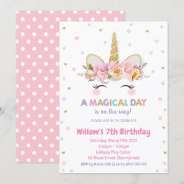 Brilho Dourado das meninas do convite do primeiro