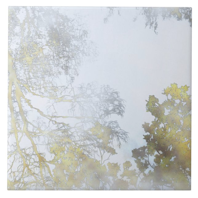 Brilho Dourado de Folha Larga (Frente)